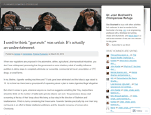 Tablet Screenshot of chimprefuge.com